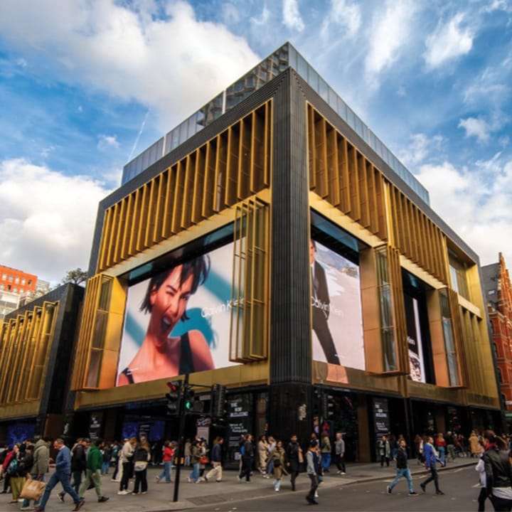 DOOH ad in the Uk.