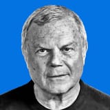 Sir Martin Sorrell Headshot Blue v2