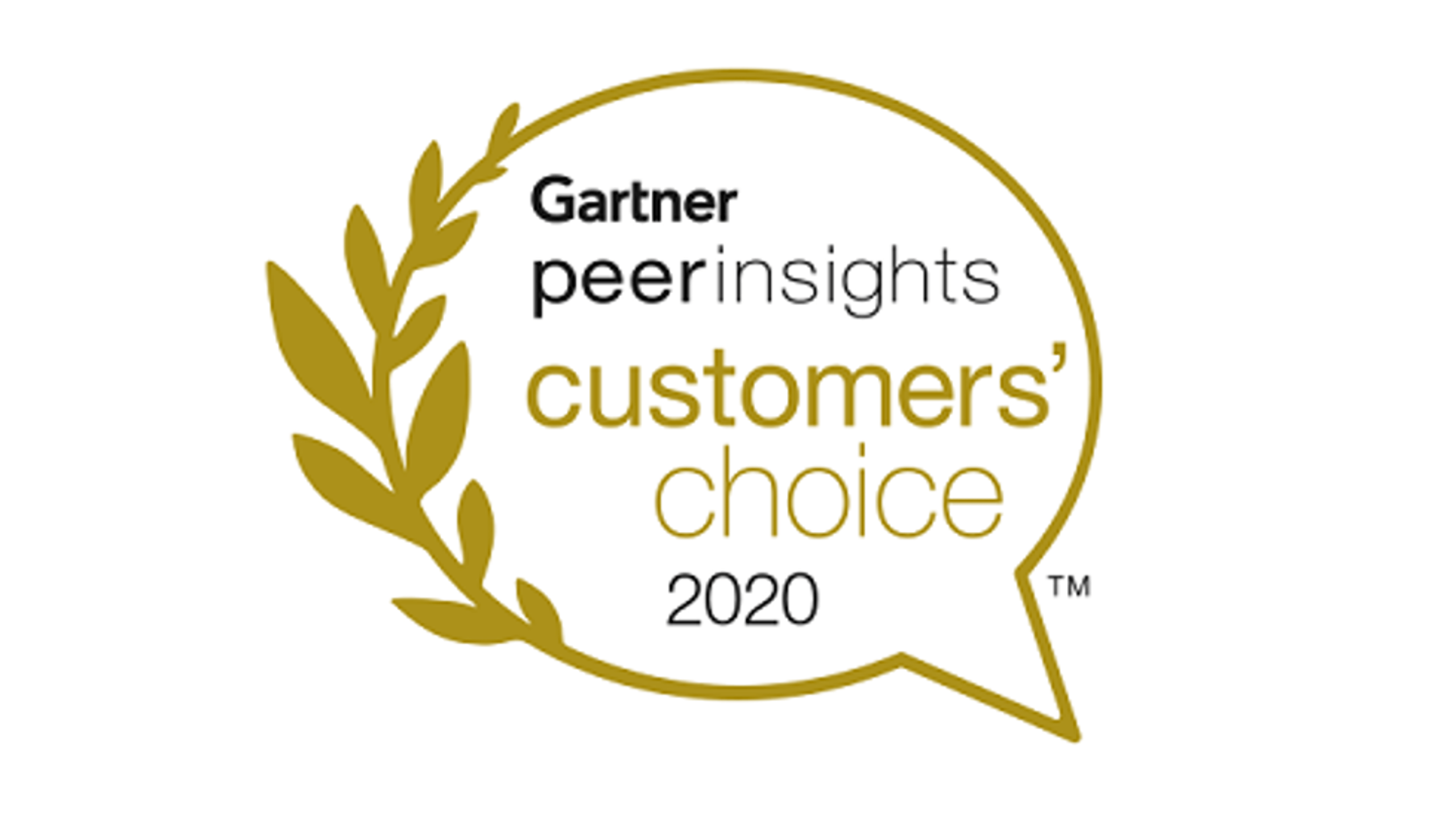 Gartner Peer Insights Customers Choice badge color 2020
