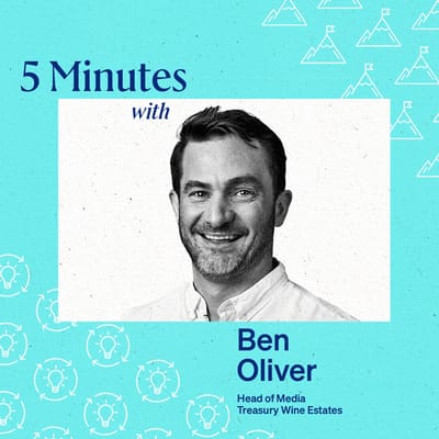 The Current Newsletter Edition182 5 Mins With Ben Oliver 1200px Square v1