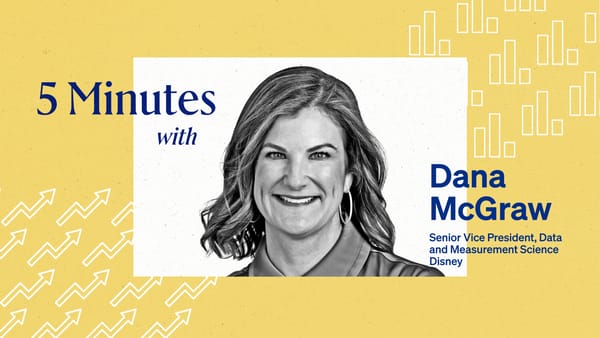 5 Minutes with Dana McGraw, Disney.